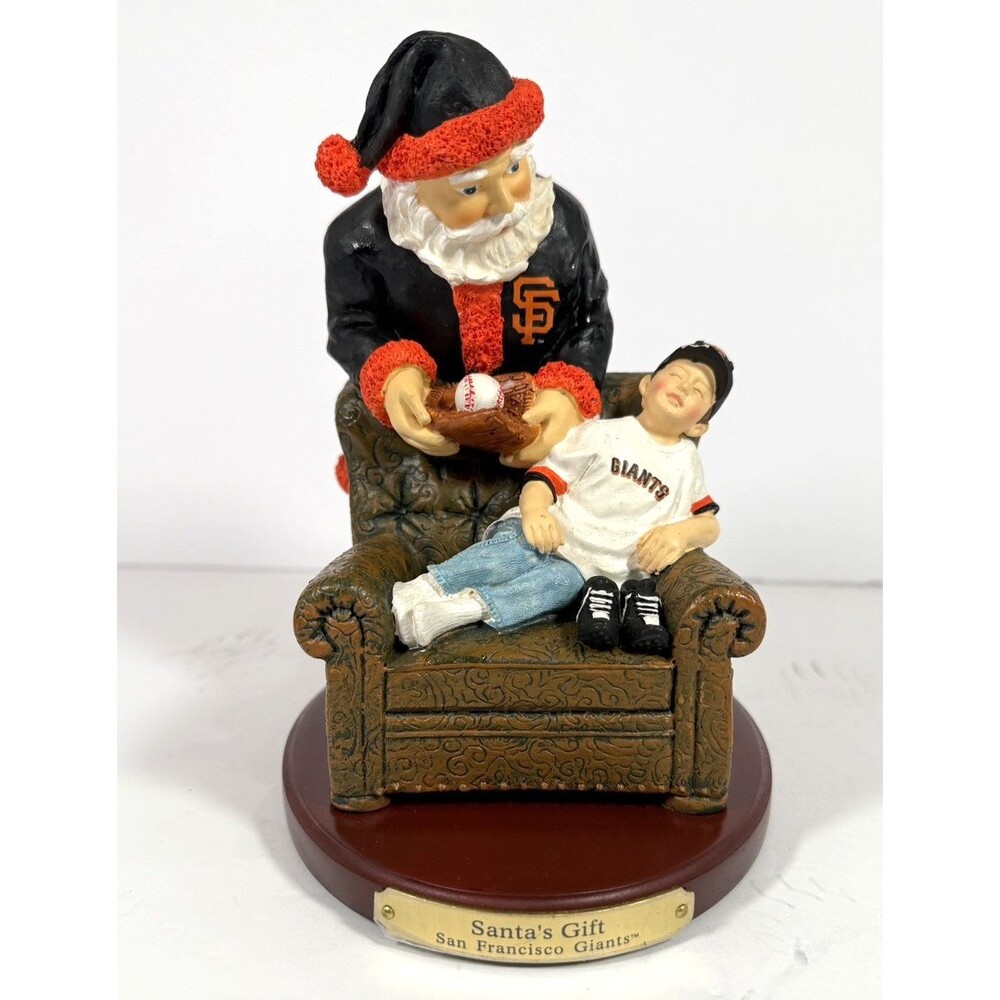 San Francisco Giants Santas Gift Christmas. 2nd In Series Memory Company READ
